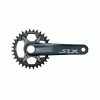 Shimano Kettenradgarnitur SLX FC-M7100 HTII 165mm O/Kettenblatt/BB 52mm Box -Fahrradladen shimano kettenradgarnitur slx fc m7100 htii 165mm o kettenblatt bb 52mm box