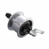 Shimano Nabendynamo Alfine DH-S501 C-L 100mm 32-Loch 6V/3W QR Silber Box -Fahrradladen shimano nabendynamo alfine dh s501 c l 100mm 32 loch 6v 3w qr silber box