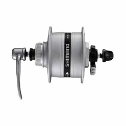 Shimano Nabendynamo DH-3D37 Center-Lock 100 Mm 36-Loch 6V/3W QR Silber Box