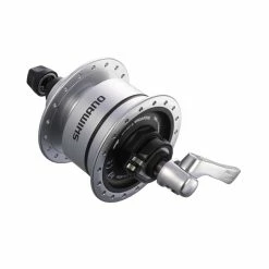 Shimano Nabendynamo DH-3D72 Center-Lock 100 Mm 36-Loch 6V/3W QR Silber Box