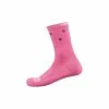 Shimano Original Tall Socks Pink Navy Dot M/L -Fahrradladen shimano original tall socks pink navy dot m l
