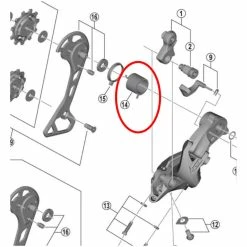 Shimano P-Spannungskit RD-M9100 -Fahrradladen shimano p spannungskit rd m91003