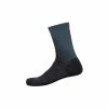 Shimano S-PHYRE Tall Socks Black Gray L/XL -Fahrradladen shimano s phyre tall socks black gray l xl