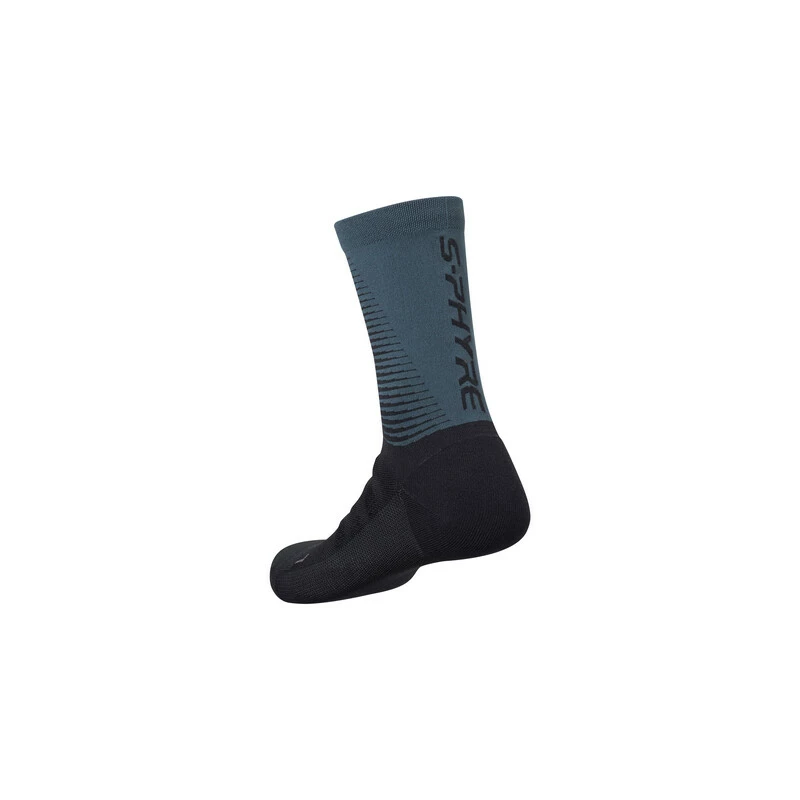 Shimano S-PHYRE Tall Socks Black Gray L/XL 4 Shimano S-PHYRE Tall Socks Black Gray L/XL – Bild 2