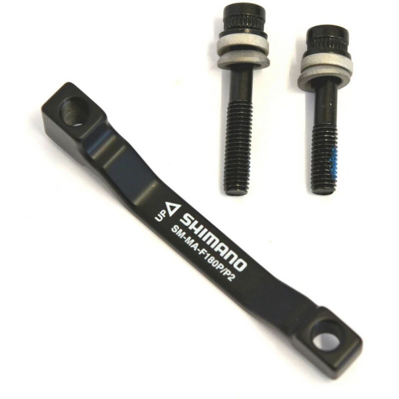 Shimano Scheibenbremsadapter PM VR/HR, SMMAF180PP2A 180mm Post/Post 4 Shimano Scheibenbremsadapter PM VR/HR, SMMAF180PP2A 180mm Post/Post – Bild 2