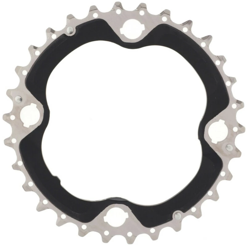 Shimano SLX/Deore 17 Kettenblatt 30 Zähne, Y-1NW 98010, FC-M672/612 Schwarz 4 Shimano SLX/Deore 17 Kettenblatt 30 Zähne, Y-1NW 98010, FC-M672/612 Schwarz – Bild 2