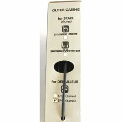 Shimano SP41 Schaltaussenh&uuml;lle 4mm Schwarz, Y-600 98580, Karton &agrave; 50m -Fahrradladen shimano sp41 schaltaussenhuelle 4mm schwarz y 600 98580 karton a 50m3