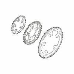 Shimano Ultegra 13 Triple Kettenblatt 30 Z&auml;hne, Y-1LK 30001 FC 6703-G Grau