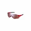 Shimano Unisex Brille Aerolite HC Red 2 Shimano Unisex Brille Aerolite HC Red -Fahrradladen shimano unisex brille aerolite hc red