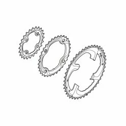 Shimano XTR 14 Kettenblatt 24 Zähne, Y-1LR 24000 FC-M980