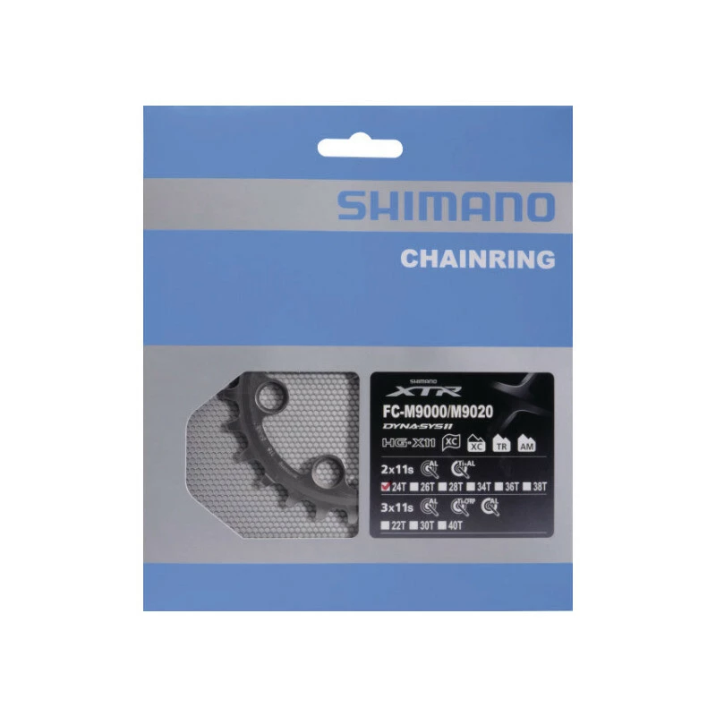 Shimano XTR 18 Kettenblatt 26 Zähne, Y-1PV 26000 Double (36-26), 11-fach 4 Shimano XTR 18 Kettenblatt 26 Zähne, Y-1PV 26000 Double (36-26), 11-fach – Bild 2