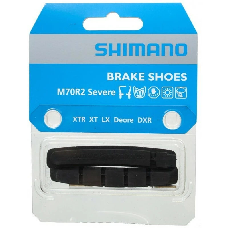 Shimano XTR/XT/LX Bremsgummi V-Brake, Y-8AA 98200, M70R2 Extra 9 Shimano XTR/XT/LX Bremsgummi V-Brake, Y-8AA 98200, M70R2 Extra – Bild 7