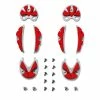 Sidi SRS Carbon Ground Ersatz-Sohle N59 F&uuml;r Drako &amp; Tiger, Gr&ouml;sse 38-40, Rot-grau -Fahrradladen sidi srs carbon ground ersatz sohle n59 fuer drako tiger groesse 38 40 rot grau