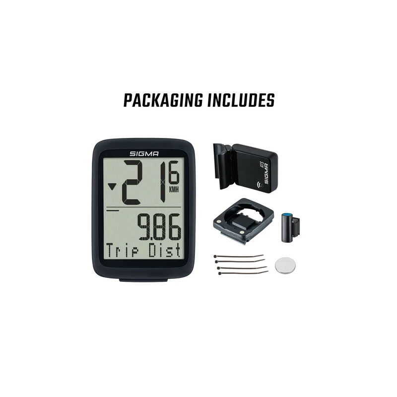 Sigma Computer BC 8.0 WL ATS Kabellos Analog Schwarz 6 Sigma Computer BC 8.0 WL ATS Kabellos Analog Schwarz – Bild 4