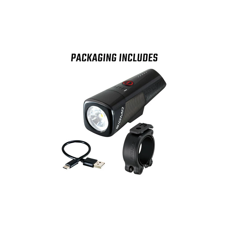 Sigma Lampe BUSTER 800 FL, 19800, Schwarz, 800 Lumen, USB-Ladekabel 5 Sigma Lampe BUSTER 800 FL, 19800, Schwarz, 800 Lumen, USB-Ladekabel – Bild 3