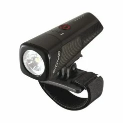 Sigma Lampe BUSTER 800 HL Helmleuchte, 19810, Schwarz, 800 Lumen, USB-Ladekabel