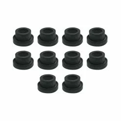 SKS Gummieinsatz Messingstecknippel Set &agrave; 10 St&uuml;ck