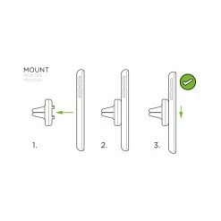 SP Connect Vent Mount Snap -Fahrradladen sp connect vent mount snap5