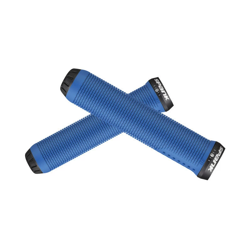 Spank Lenkergriffe Spike 30 Blau 3 Spank Lenkergriffe Spike 30 Blau