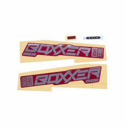 SRAM DECAL KIT - Boxxer ULTIMATE 27/29 POLAR FOIL FOR GLOSS RED (2020+)