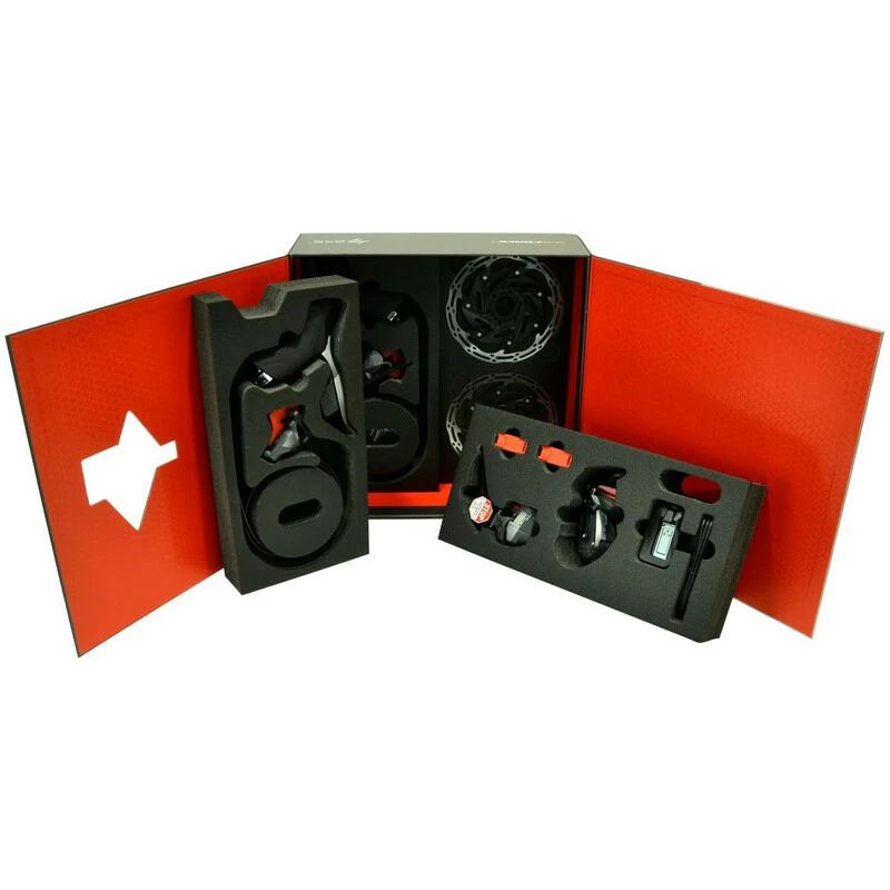 SRAM Force ETap AXS Gruppe Disc FM, 2x12 Fach, Centerlock, Flat Mount 4 SRAM Force ETap AXS Gruppe Disc FM, 2x12 Fach, Centerlock, Flat Mount – Bild 2