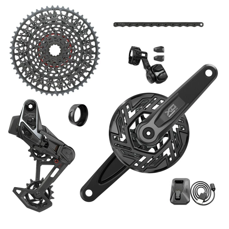Sram Groupset X0 T-Type Eagle Bosch Transmission AXS Black 160mm 3 Sram Groupset X0 T-Type Eagle Bosch Transmission AXS Black 160mm