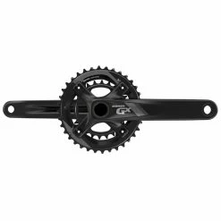 SRAM GX 20 2x11 1000 Kurbelgarnitur Alu 175mm, 36-24, GXP, Ohne Tretlager, 64/104 BCD, Schwarz