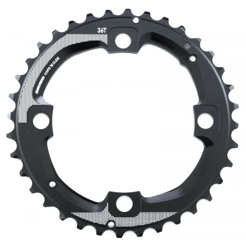SRAM Kettenblatt, 36 Zähne, 2x11, 104BCD, 11-fach, Kein Pin, Schwarz 3 SRAM Kettenblatt, 36 Zähne, 2x11, 104BCD, 11-fach, Kein Pin, Schwarz