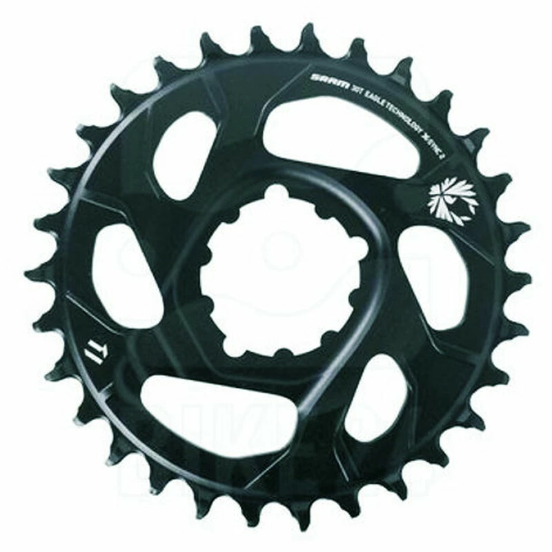 SRAM Kettenblatt X-Sync2 Eagle 30Z 1x12 4mm Offset DirectMount (Fatbike) Schwarz 3 SRAM Kettenblatt X-Sync2 Eagle 30Z 1x12 4mm Offset DirectMount (Fatbike) Schwarz