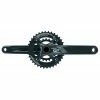 SRAM Kurbel GX 2x10 175mm 38-24Z BB30 Alu 1000 Schwarz -Fahrradladen sram kurbel gx 2x10 175mm 38 24z bb30 alu 1000 schwarz