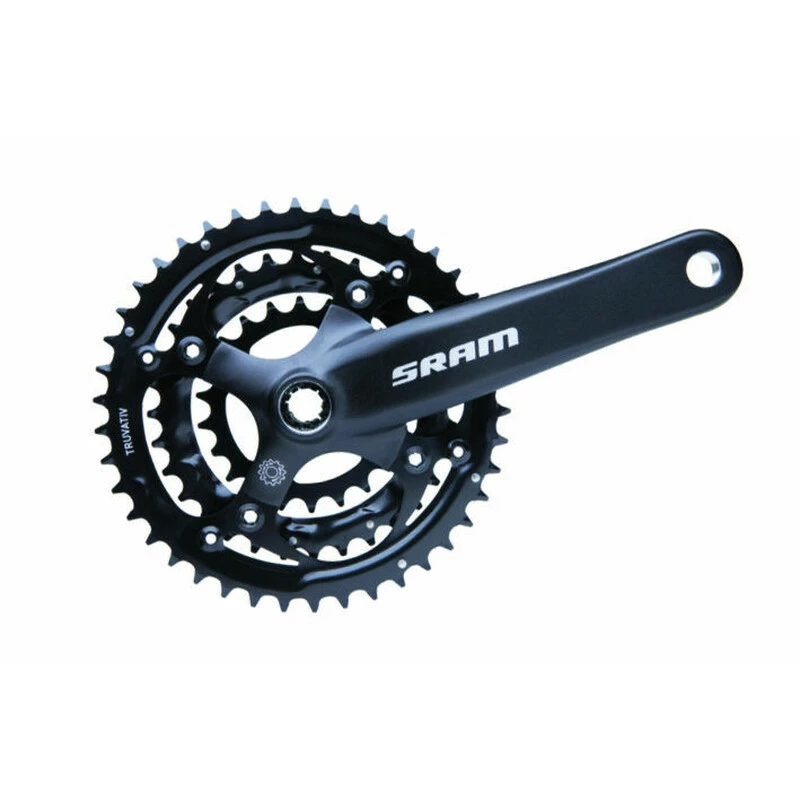 SRAM Kurbel S600 3.0 175mm 42-32-22Z Für Vierkant Alu Schwarz 3 SRAM Kurbel S600 3.0 175mm 42-32-22Z Für Vierkant Alu Schwarz