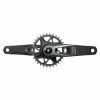 SRAM Kurbel X0 Eagle T-Type 32Z 170mm Q174 CL55 DUB MTB Wide Black -Fahrradladen sram kurbel x0 eagle t type 32z 170mm q174 cl55 dub mtb wide black
