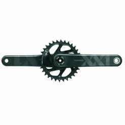 SRAM Kurbel XX1 Eagle DUB 175mm 34Z X-SYNC2 Direct Mount Carbon Schwarz