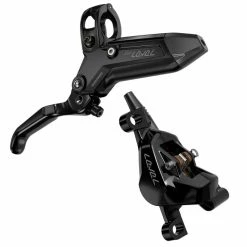 SRAM Level Silver Stealth Aluminum, 2-Kolben Front 950mm, Black, C1