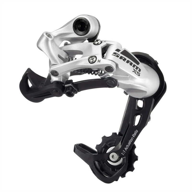 Sram Rear Derailleur X5 9SP Silver Medium 3 Sram Rear Derailleur X5 9SP Silver Medium
