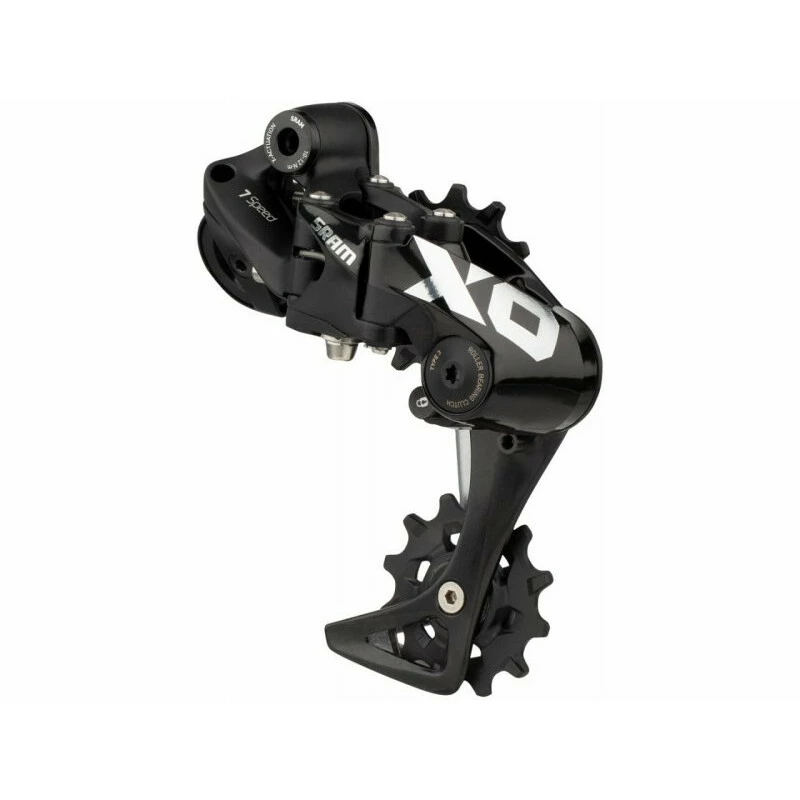 SRAM Schaltwerk X01 DH 7-Speed Medium Cage Black, A3 3 SRAM Schaltwerk X01 DH 7-Speed Medium Cage Black, A3