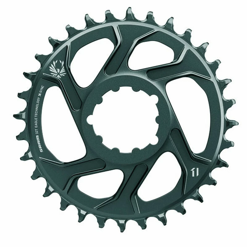 SRAM X01 EAGLE 20 Kettenblatt 30 Zähne X-SYNC 2, Direct Mount, 12-fach, 6mm Offset, Schwarz 3 SRAM X01 EAGLE 20 Kettenblatt 30 Zähne X-SYNC 2, Direct Mount, 12-fach, 6mm Offset, Schwarz