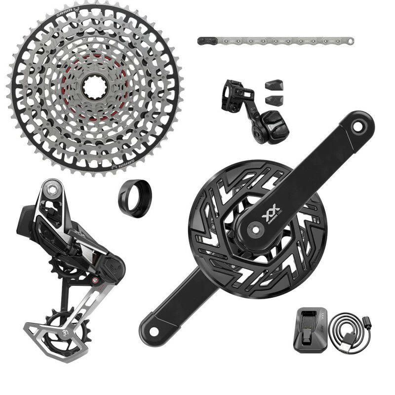 SRAM XX Eagle T-Type E-MTB Brose Groupset 165 36Z, RD, Controller, Kette, Kassette 3 SRAM XX Eagle T-Type E-MTB Brose Groupset 165 36Z, RD, Controller, Kette, Kassette
