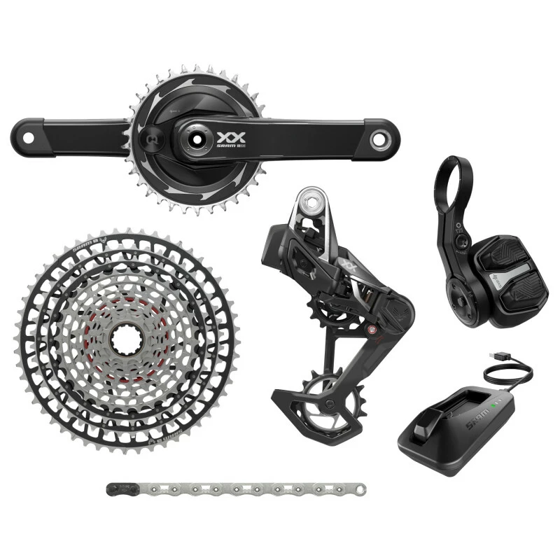 SRAM XX SL Eagle T-Type Powermeter Groupset 175 34Z, RD, Controller, Kette, Kassette 3 SRAM XX SL Eagle T-Type Powermeter Groupset 175 34Z, RD, Controller, Kette, Kassette