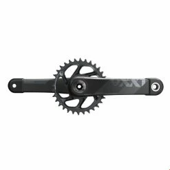 SRAM XX1 EAGLE 20 DUB Kurbelgarnitur Carbon 175mm, Boost 148, 34Z, DUB, Ohne Tretlager, Schwarz-grau