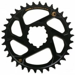SRAM XX1 EAGLE 20 Kettenblatt 36 Z&auml;hne X-SYNC 2, Direct Mount, 12-fach, 6mm Offset, Schwarz-gold