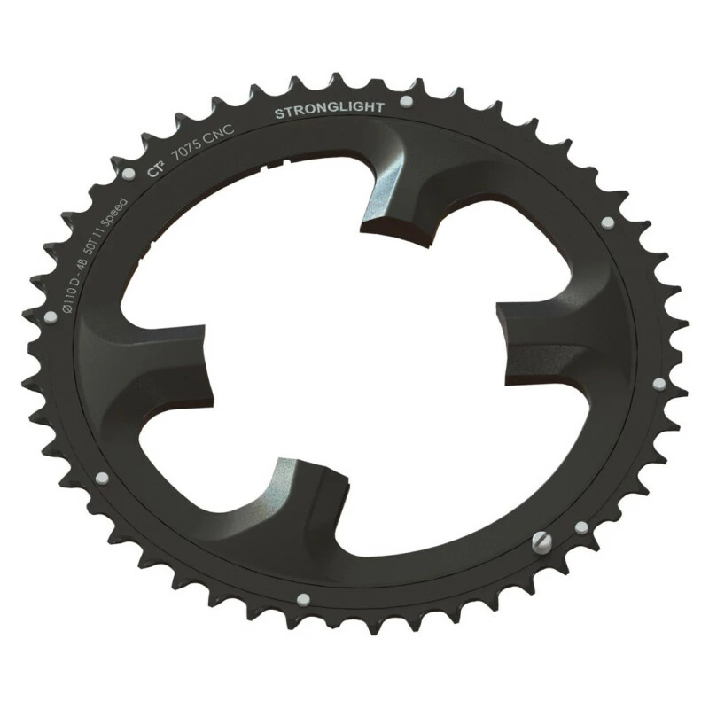 Stronglight Kettenblatt,DURA-ACE Comp. 130, 53, Black, CSA+,FC7900,Double Out 3 Stronglight Kettenblatt,DURA-ACE Comp. 130, 53, Black, CSA+,FC7900,Double Out