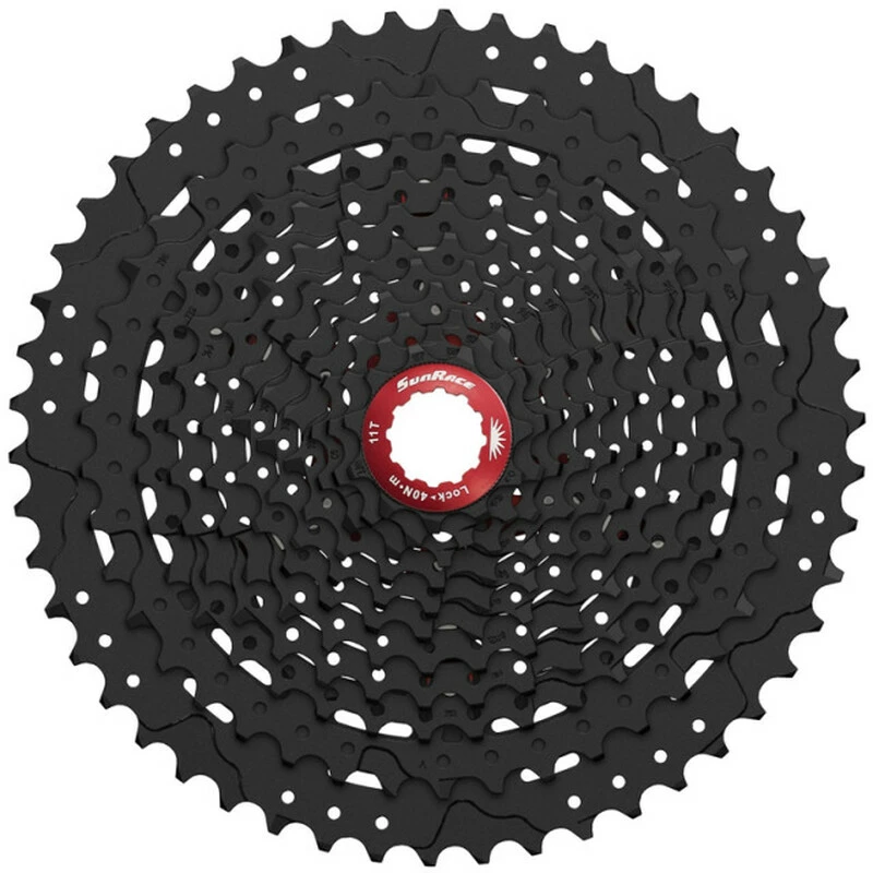 Sunrace MX 21 Kassette 11-51, CSMX80, Schwarz, 11-fach 3 Sunrace MX 21 Kassette 11-51, CSMX80, Schwarz, 11-fach