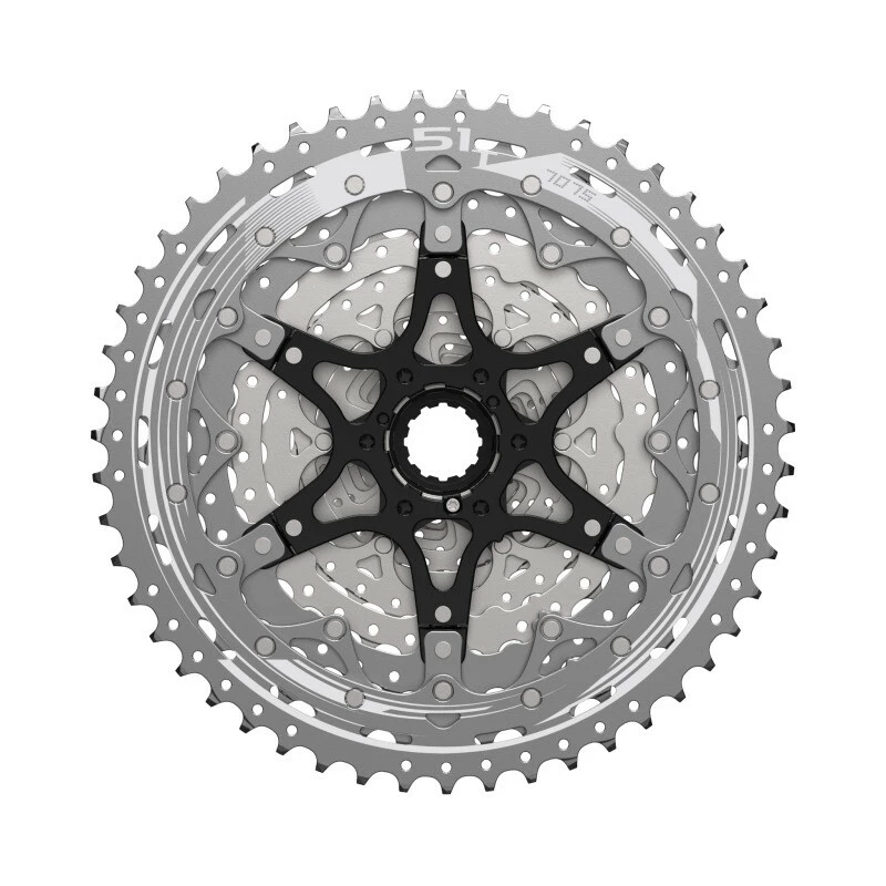 Sunrace MZ 21 Kassette 11-51, CSMZ603, Metallic/schwarz, 12-fach 4 Sunrace MZ 21 Kassette 11-51, CSMZ603, Metallic/schwarz, 12-fach – Bild 2