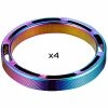 Supacaz Spacer 1 1/8" SupaSpacer 5mm, 4 Stk., Oil Slick 1 Supacaz Spacer 1 1/8" SupaSpacer 5mm, 4 Stk., Oil Slick -Fahrradladen supacaz spacer 1 1 8 supaspacer 5mm 4 stk oil slick