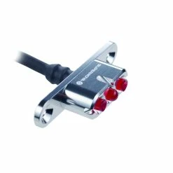 Supernova R&uuml;cklicht LED E3 Tail Light 2, 6V, Silber 50mm Befestigungsl&ouml;cher