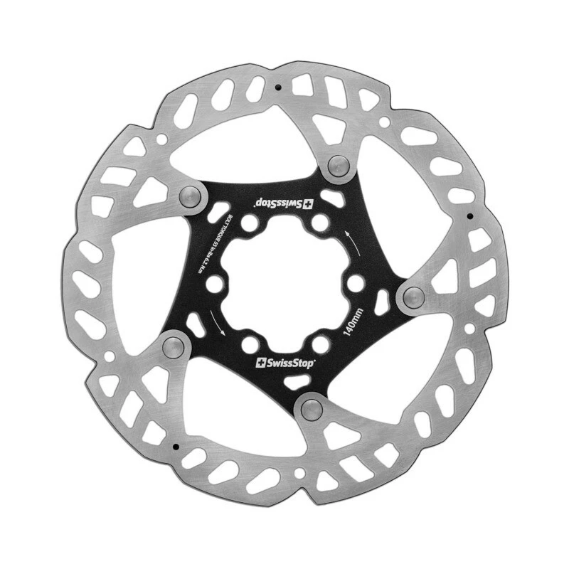 SwissStop Catalyst Bremsscheibe 140mm, 6-Loch 3 SwissStop Catalyst Bremsscheibe 140mm, 6-Loch