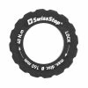 SwissStop Centerlock Lockring Road, Alu, Schwarz, 2.15mm, Bis 160mm -Fahrradladen swissstop centerlock lockring road alu schwarz 215mm bis 160mm