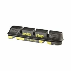 SwissStop FlashPro Shimano/SRAM Road Carbon, Pack à 2 Paar, Black Prince