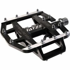 Tatze Pedal Two-Face CrMo4, Schwarz, Inkl. Cleat Und 8 Ersatzpins -Fahrradladen tatze pedal two face crmo4 schwarz inkl cleat und 8 ersatzpins3